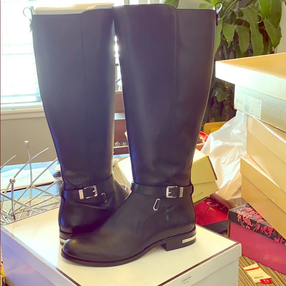 Black riding boots size 7.5